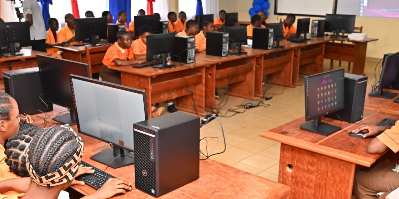 COTCO donates 25 new computers to Government Bilingual Technical High School Nkolbisson