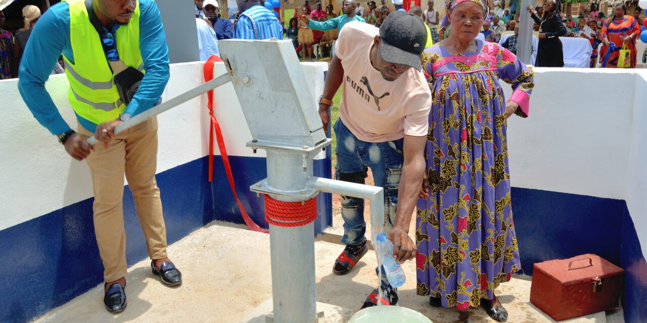 Drinking water flows in the village of Ebaka 1 thanks to COTCO